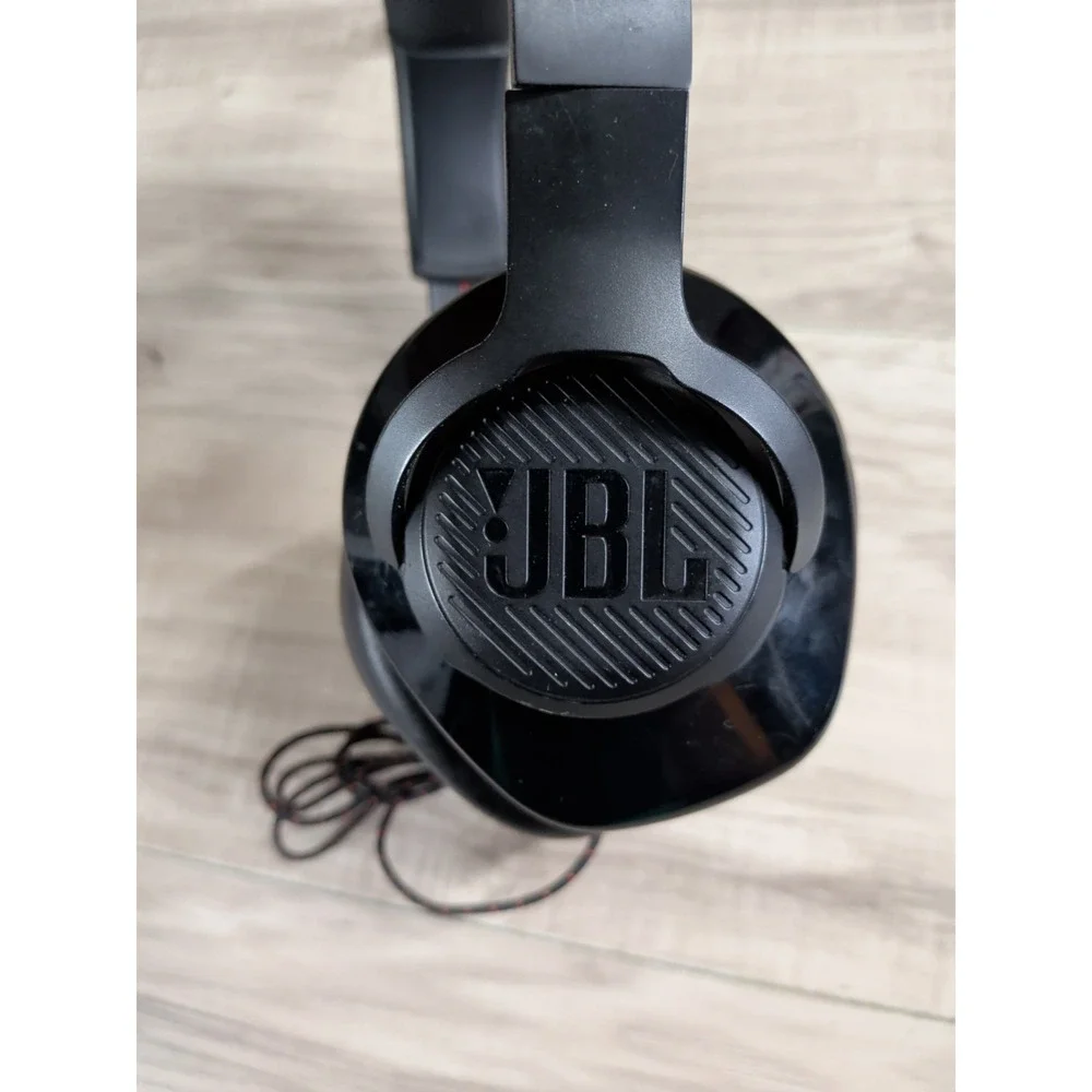 JBL Quantum 300 Black Over Head Headsets for Gaming With USB